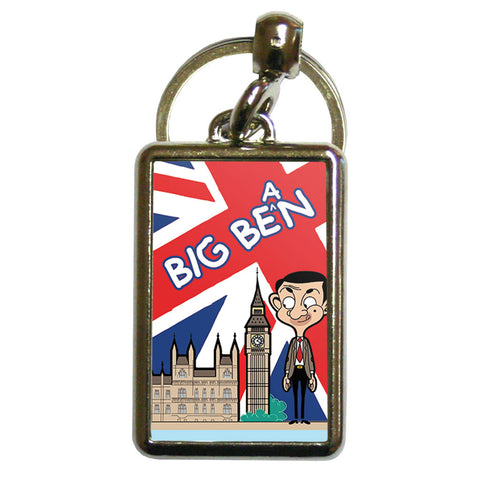 Big Bean Metal Keyring
