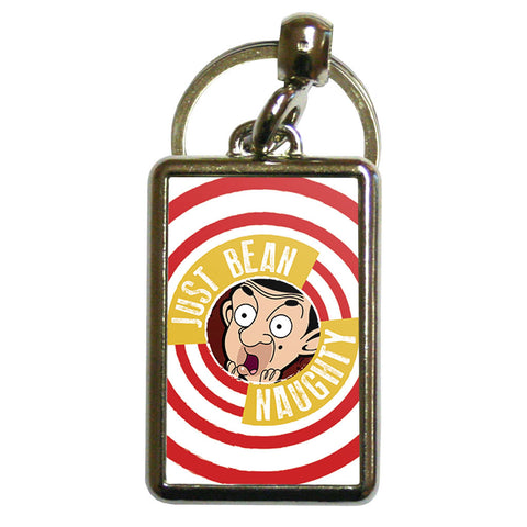 Just Bean Naughty Metal Keyring