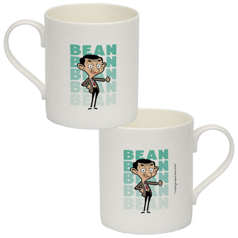 Bean Thumbs Up Bone China Mug