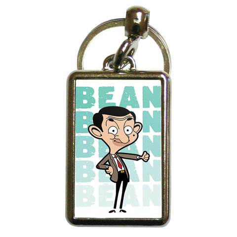 Bean Thumbs Up Metal Keyring