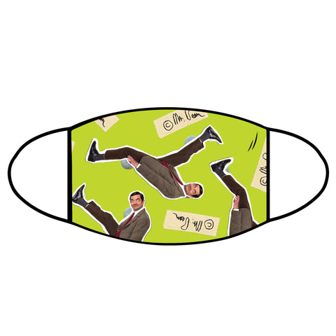 Mr Bean Face Mask - Green Walk