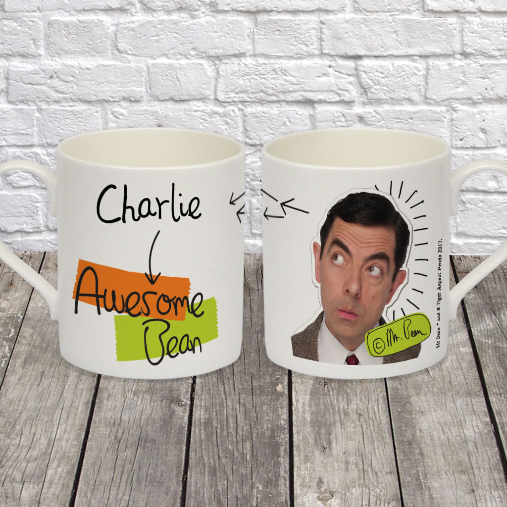 Awesome Bean Bone China Mug (Lifestyle)