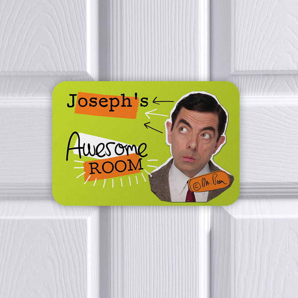 Awesome Bean Metal sign (Lifestyle)