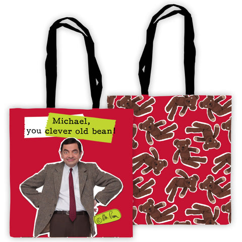 Personalised Clever Old Bean Tote Bag