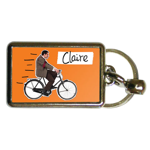 A Cool Bean Metal Keyring