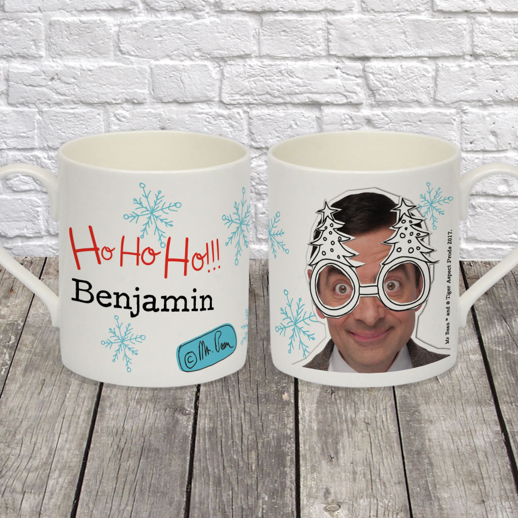Ho Ho Ho! Bone China Mug (Lifestyle)