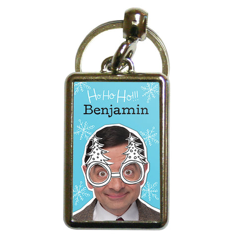 Ho Ho Ho! Metal Keyring