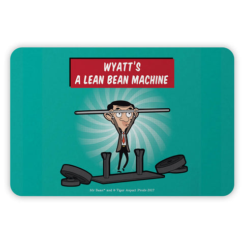 A Lean Bean Machine Metal Sign