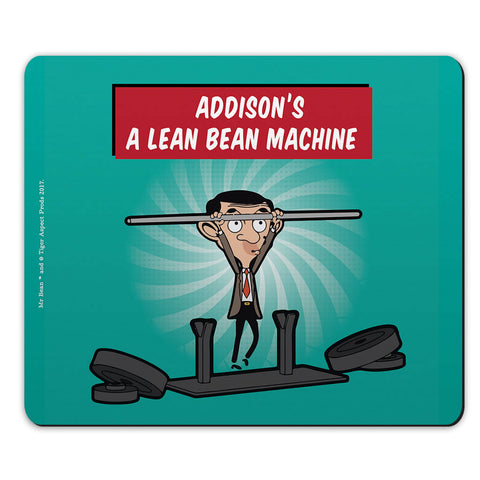A Lean Bean Machine Mouse mat
