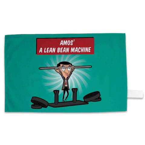 A Lean Bean Machine Tea Towel