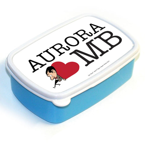 Heart Mr Bean 1 Lunchbox
