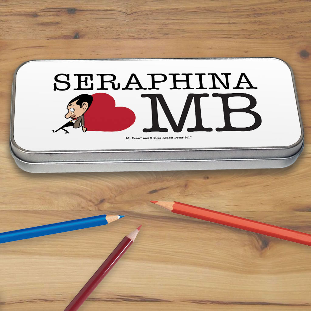 Heart Mr Bean 1 Pencil tin (Lifestyle)