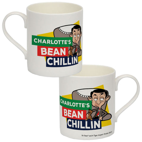 Bean Chillin Bone China Mug