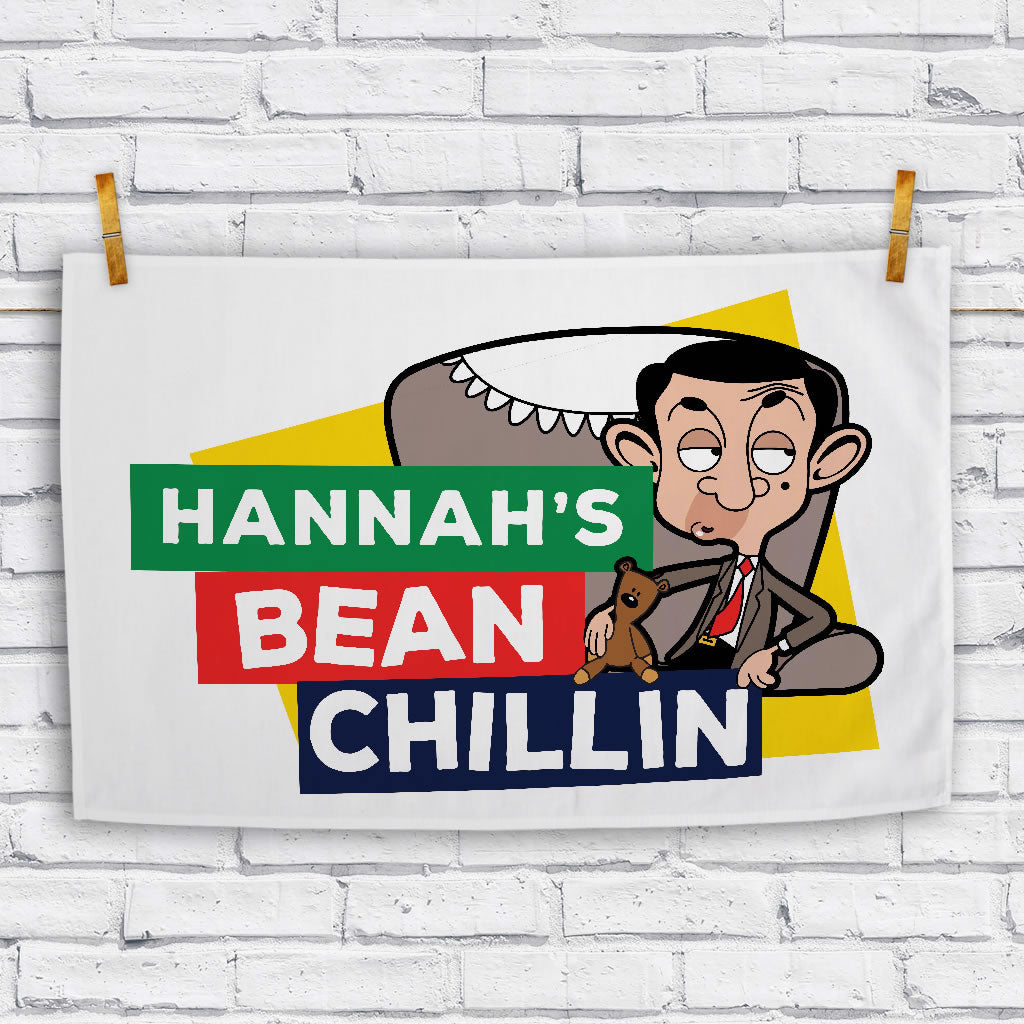 Bean Chillin Tea towel (Lifestyle)