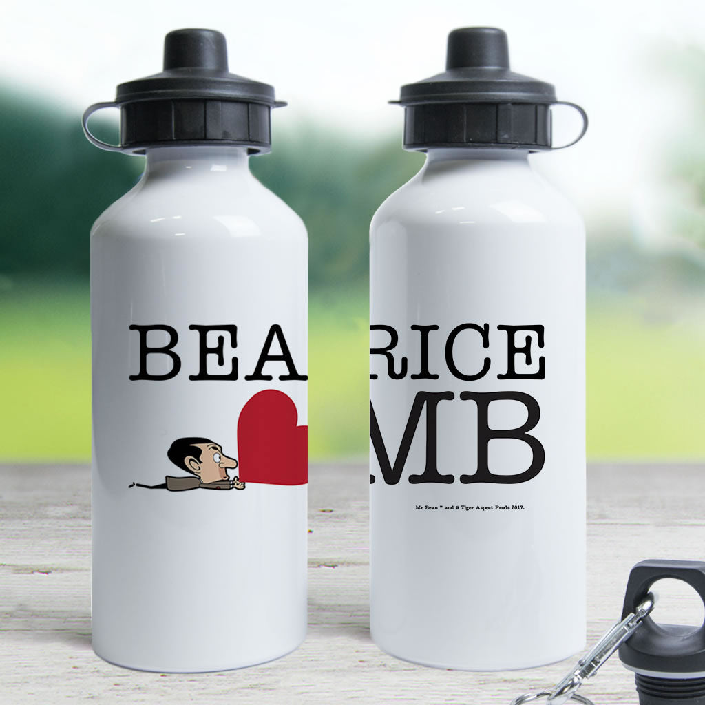 Heart Mr Bean 3 Water bottle (Lifestyle)