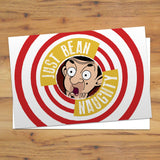 Just Bean Naughty Postcard pack (Lifestyle)