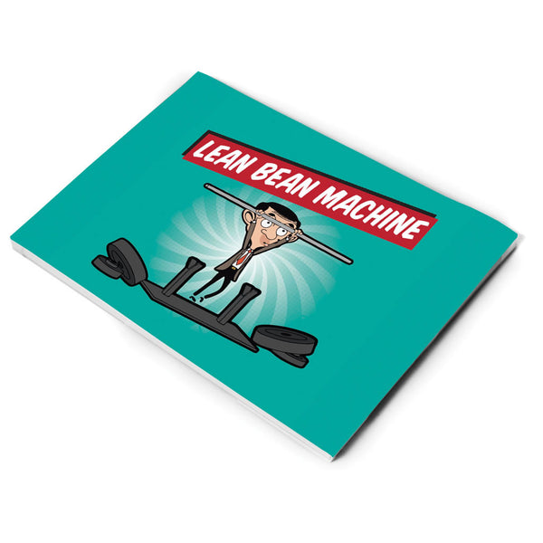 Lean Bean Machine A5 Notepad – Mr Bean Shop