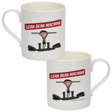 Lean Bean Machine Bone China Mug