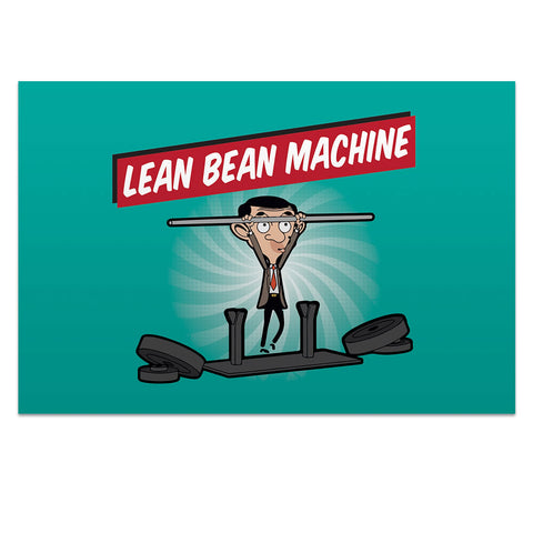 Lean Bean Machine Postcard pack