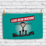 Lean Bean Machine Tea towel (Lifestyle)