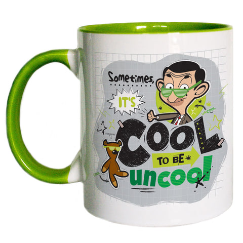 Sometimes It's Cool To Be Uncool Coloured Insert Mug