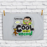 Sometimes It's Cool To Be Uncool Tea towel (Lifestyle)