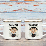 Bean Bad Enamel Mug (Lifestyle)