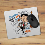 Bean beans, good for your heart Mouse mat (Lifestyle)