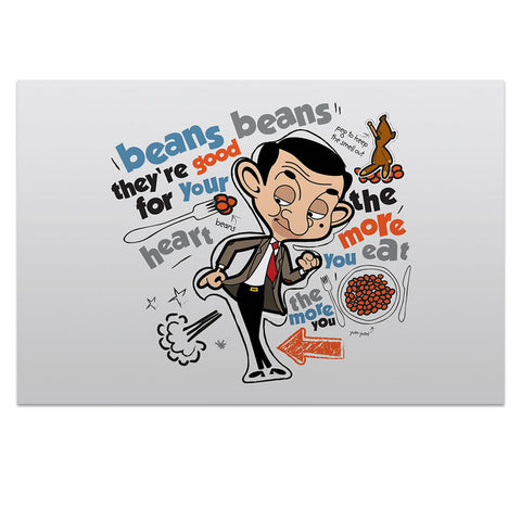 Bean beans, good for your heart Postcard pack