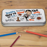 Bean beans, good for your heart Pencil tin (Lifestyle)