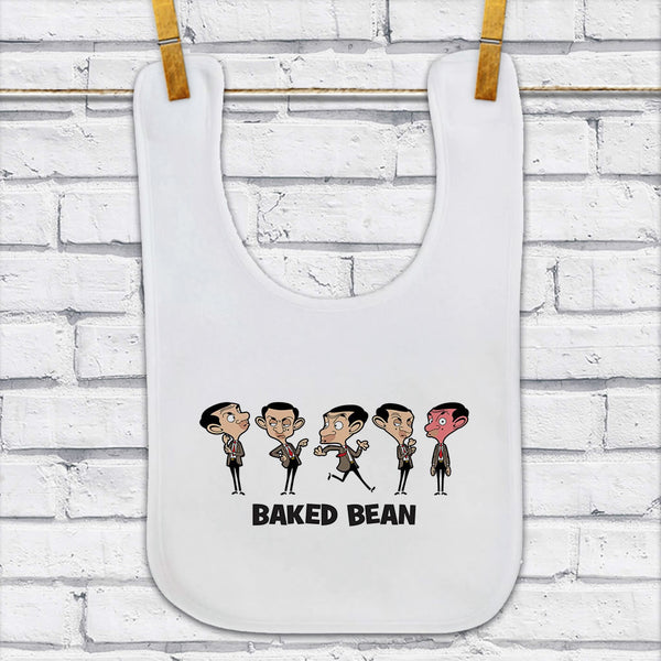 Baked Bean Baby Bib Mr Bean Shop