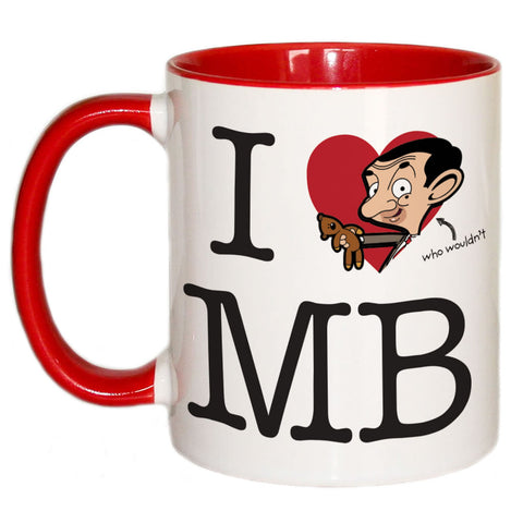 I Heart MB Coloured Insert Mug