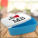 Black I Heart Mr Bean Lunchbox (Lifestyle)
