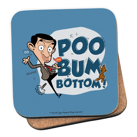 Poo Bum Bottom Coaster
