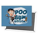 Poo Bum Bottom Magnet