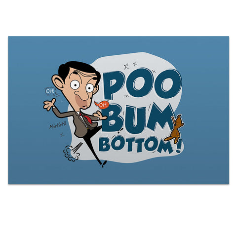 Poo Bum Bottom Postcard pack