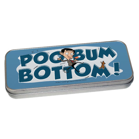 Poo Bum Bottom Pencil tin