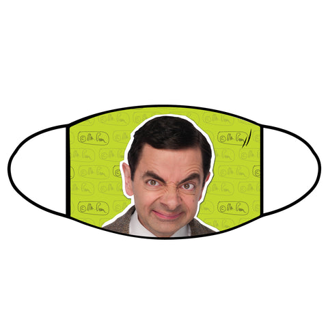 Mr Bean Face Mask - Green Face