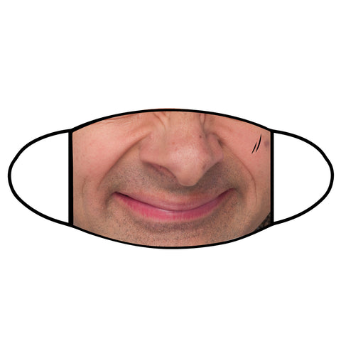 Mr Bean Face Mask - Real Nose