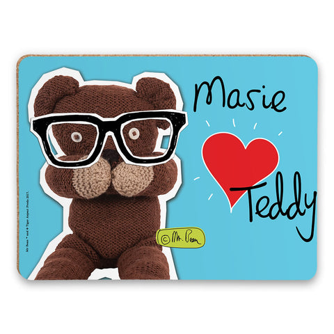 Heart Teddy Placemat