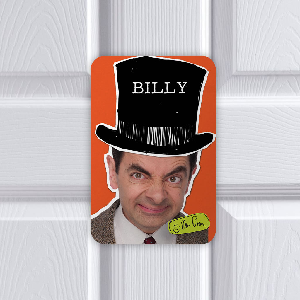 Mr Bean Tophat Metal sign (Lifestyle)