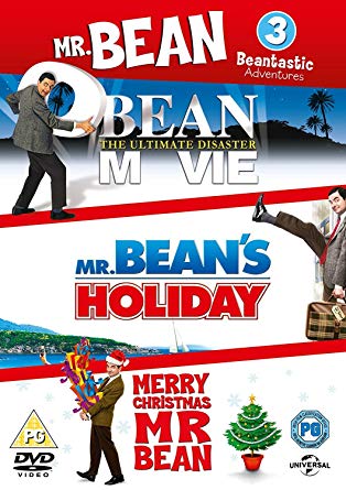 Triple DVD Set - Bean: The Ultimate Disaster Movie, Mr Bean's Holiday, Merry Christmas Mr Bean