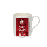 Keep Calm and Bean Bone China Mug