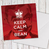 Keep Calm and Bean Greeting card (Lifestyle)
