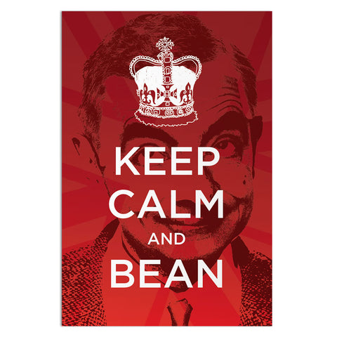 Keep Calm and Bean Postcard pack