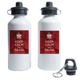 Keep Calm and Bean Water Bottle