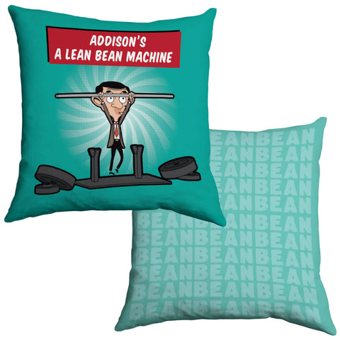 A Lean Bean Machine Cushion