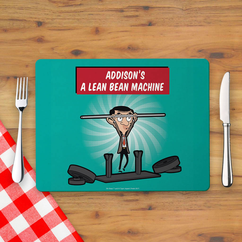 A Lean Bean Machine Placemat (Lifestyle)