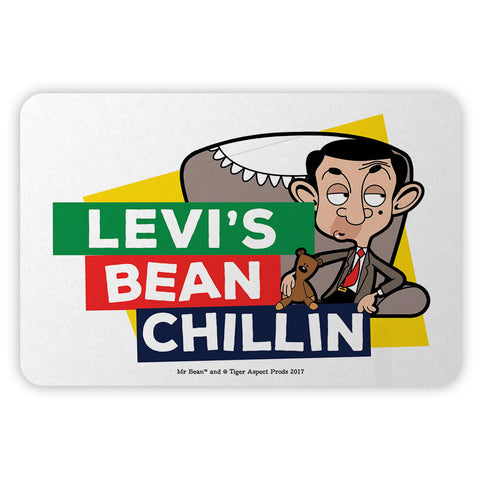 Bean Chillin Metal Sign