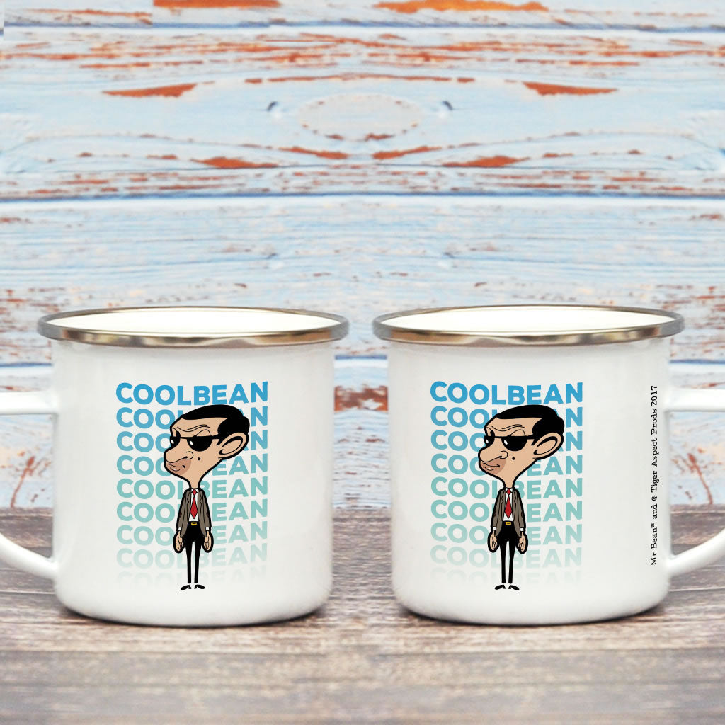 Cool Bean Enamel Mug (Lifestyle)
